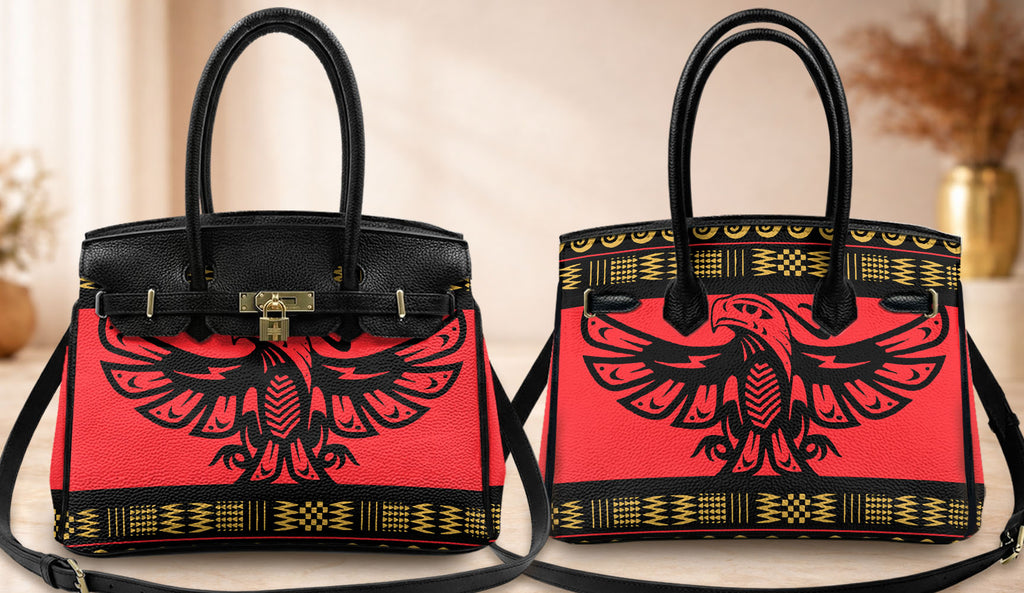 GB-NAT00446-05 Thunderbird Native American Women Handbag