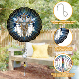 Powwow Storegb nat00494 owl native dream catcher wind spinner