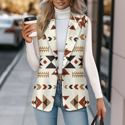GB-NAT00514 Native American Loose Women Suit Vest