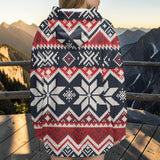 GB-NAT00527 Native American Women Knitted Hooded Jacket