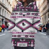 GB-NAT00528-02 Native American Women Knitted Hooded Jacket