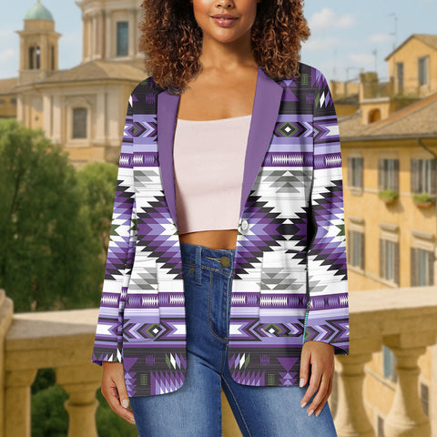 GB-NAT00528-03 Native American Ladies Casual Blazer