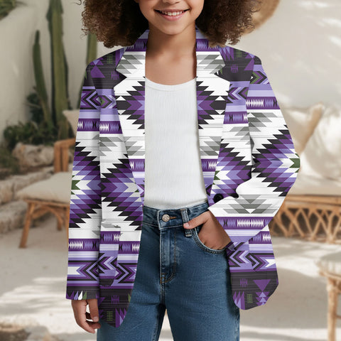 GB-NAT00528-03 Pattern Native American Girls Suits