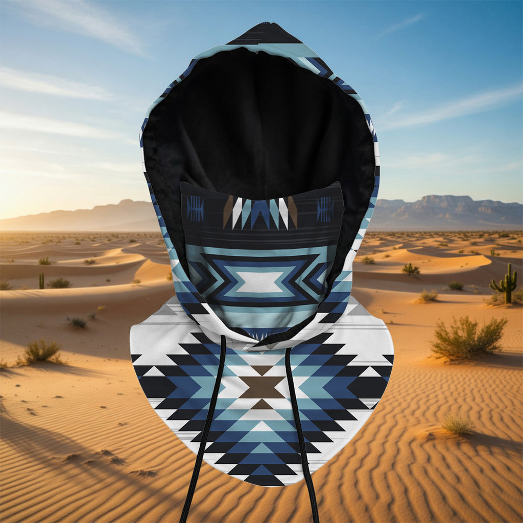 GB-NAT00528 Native American Hooded Gaiter