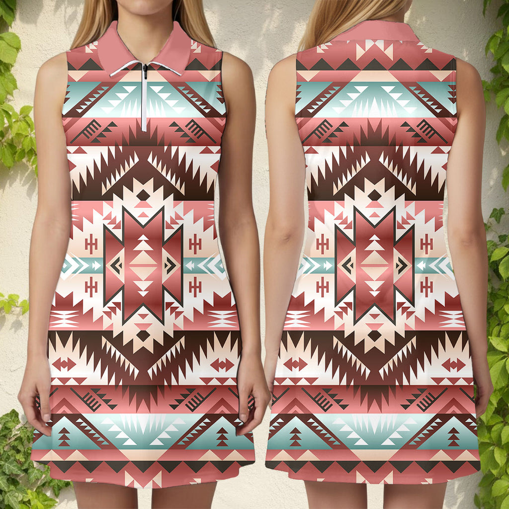 GB-NAT00540 Native American Women Sports Dress Set