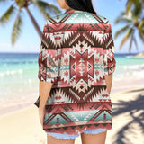 GB-NAT00540 Native American Women's Long-Sleeved Shirt
