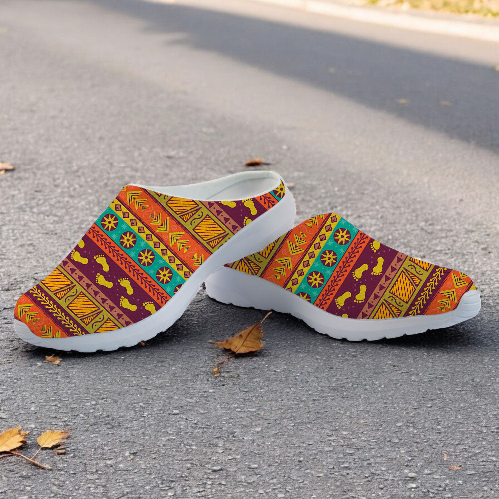 GB-NAT00590 Native American Mesh Slippers