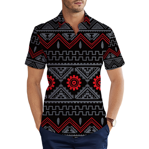 GB-NAT00595 Native American 3D Men's Shirt