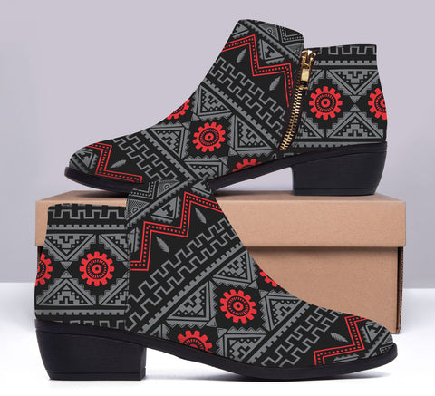 GB-NAT00595 Native American Women Fashion Boots