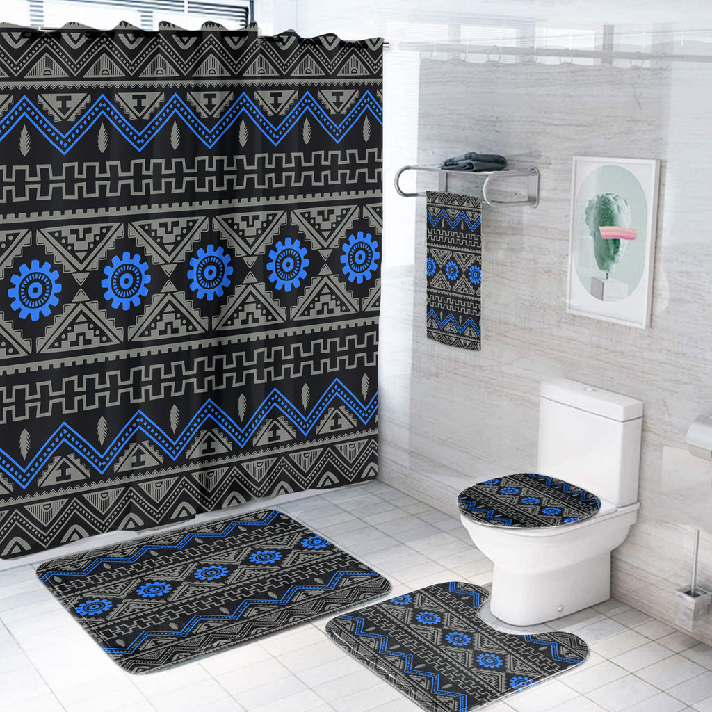GB-NAT00595v4 Tribe Pattern Native American Bathroom set