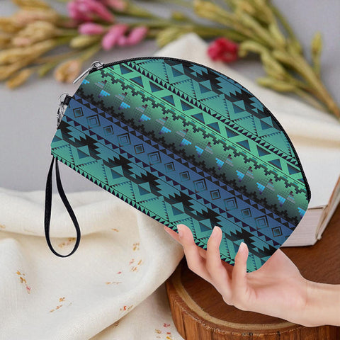 GB-NAT00601 Native American Curved Cosmetic Bags