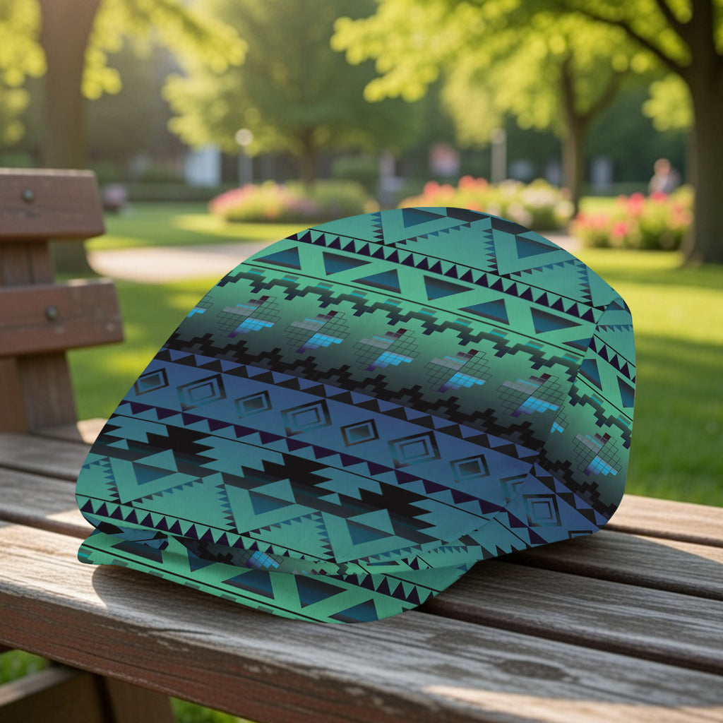 GB-NAT00601 Native American Jeff Cap