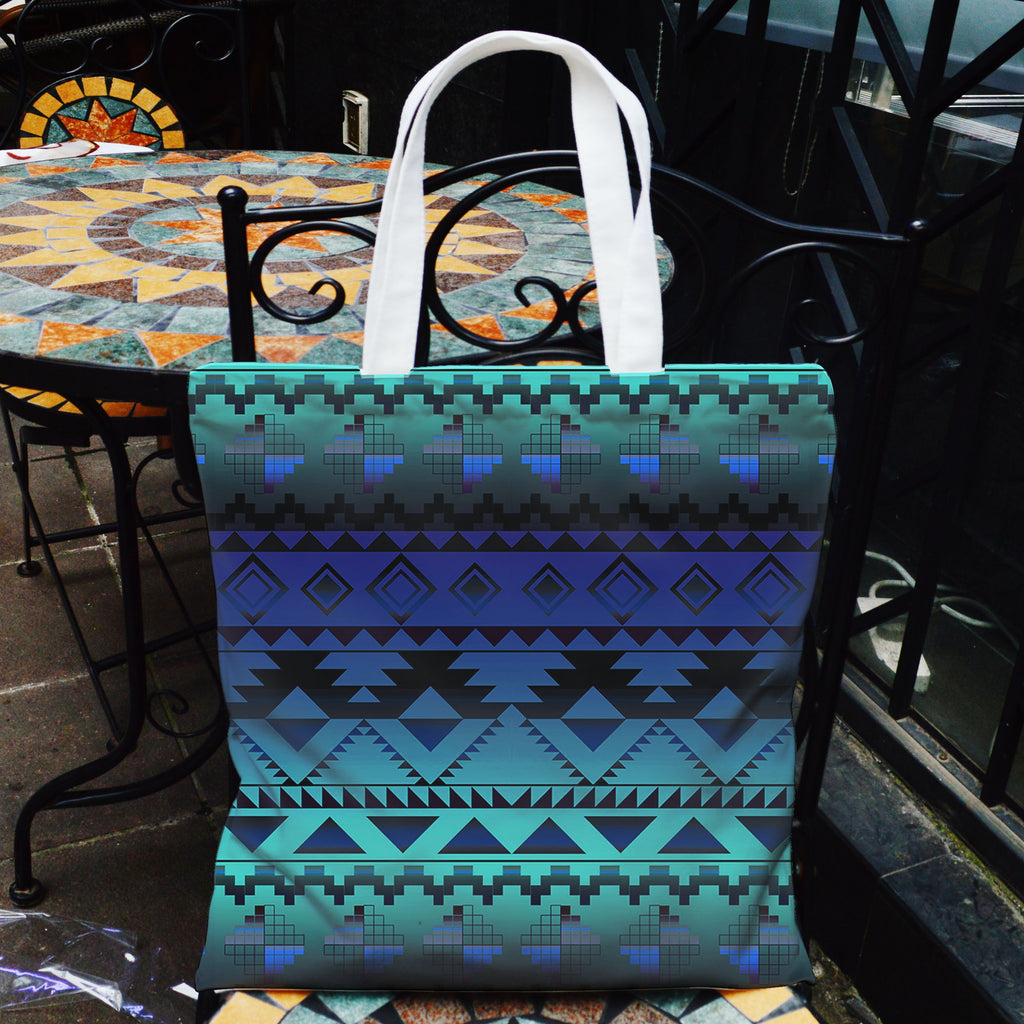 GB-NAT00601v2 Native American Pocket Canvas Bag