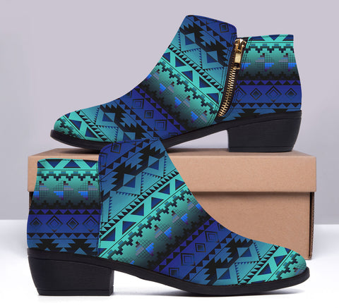 GB-NAT00601v2 Native American Women Fashion Boots