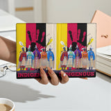 GB-NAT00616 Native American Leather Passport Wallet