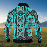 GB-NAT00626 Native American Thick Knit Fleece Jacket
