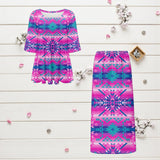 GB-NAT00630 Native American Ladies Two Piece Suit