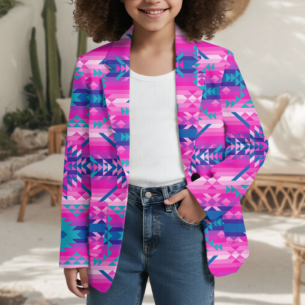 GB-NAT00630 Pattern Native American Girls Suits