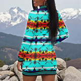 GB-NAT00631 Native American Jacket Dress