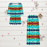GB-NAT00631 Native American Ladies Two Piece Suit