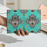 GB-NAT00635 Native American Leather Passport Wallet