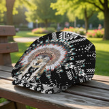 GB-NAT00649 Wolf Chief Native American Jeff Cap
