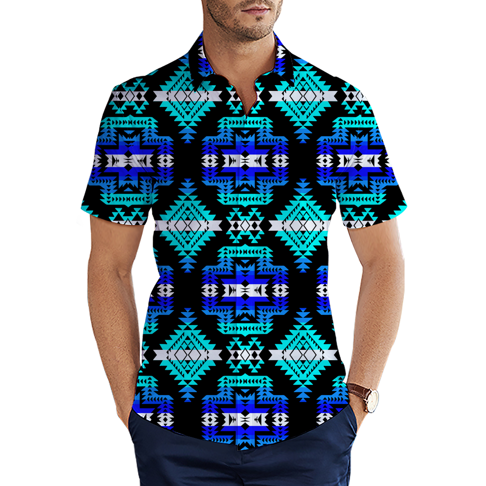 GB-NAT00656-02 Native American 3D Men's Shirt