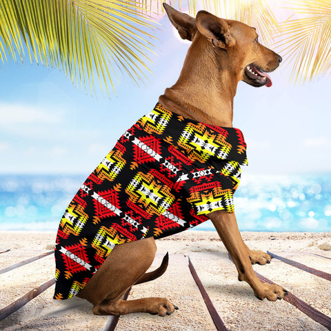 GB-NAT00656 Native American Pet Hawaiian Shirt
