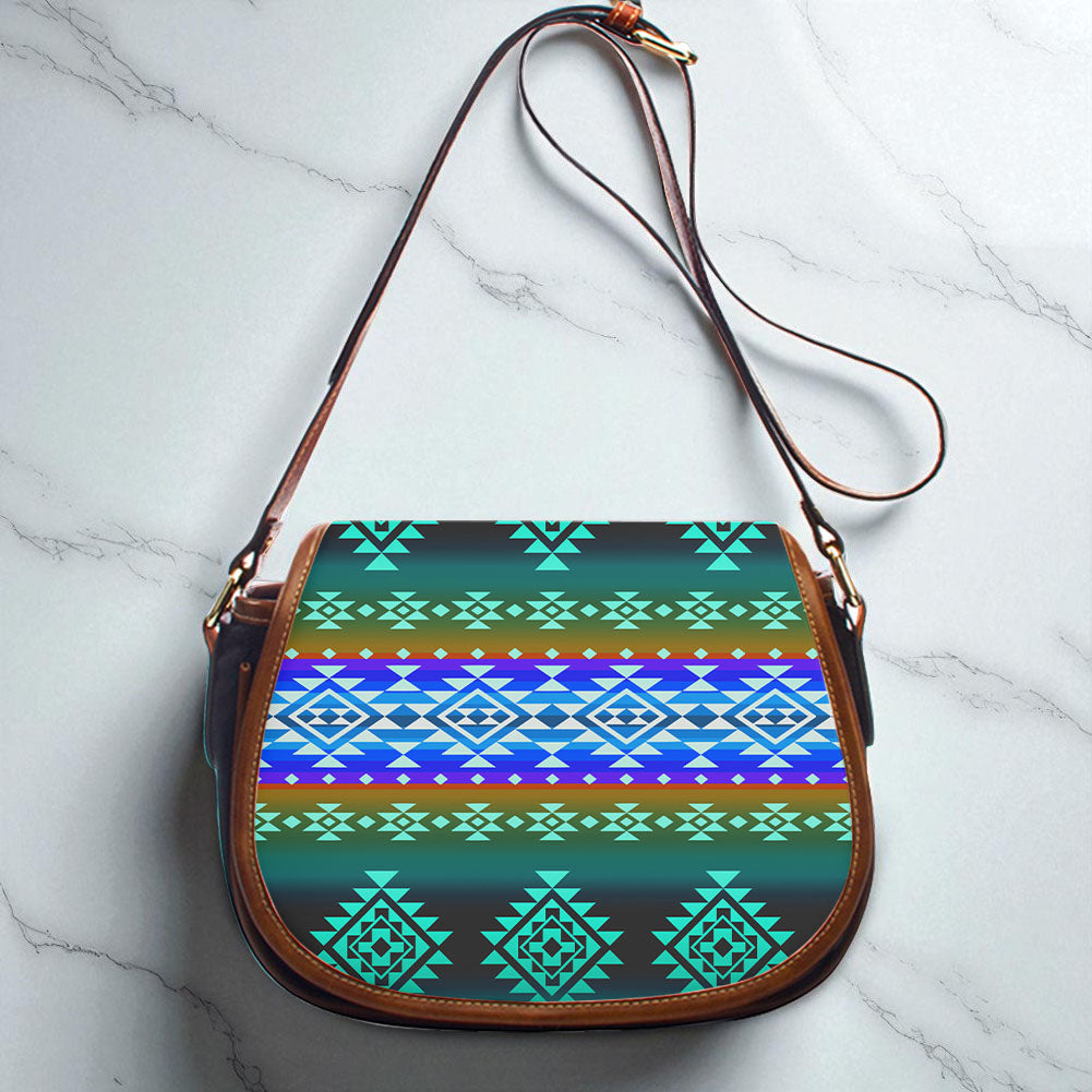 GB-NAT00680-02 Native American Saddle Bag