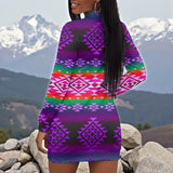 GB-NAT00680-04 Native American Jacket Dress