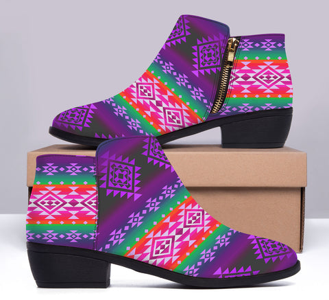 GB-NAT00680-04 Native American Women Fashion Boots