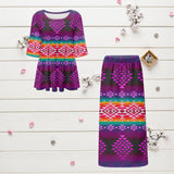 GB-NAT00680 Native American Ladies Two Piece Suit