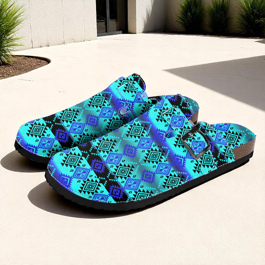 GB-NAT00688 Native American Classic Clog Sandals