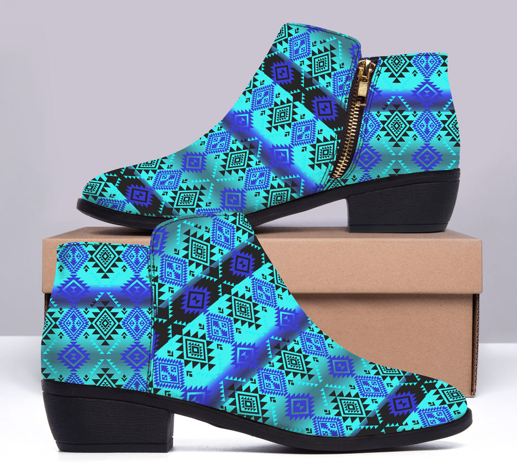 GB-NAT00688 Native American Women Fashion Boots