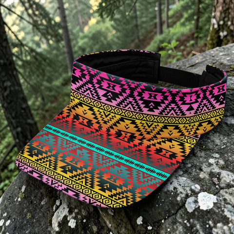 GB-NAT00689 Native American Unisex Sun Visor Cap