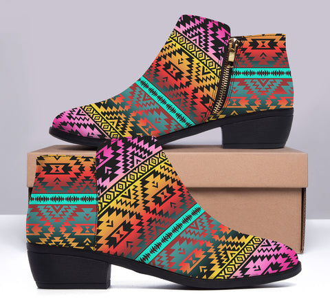 GB-NAT00689 Native American Women Fashion Boots