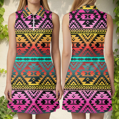 GB-NAT00689 Native American Women Sports Dress Set