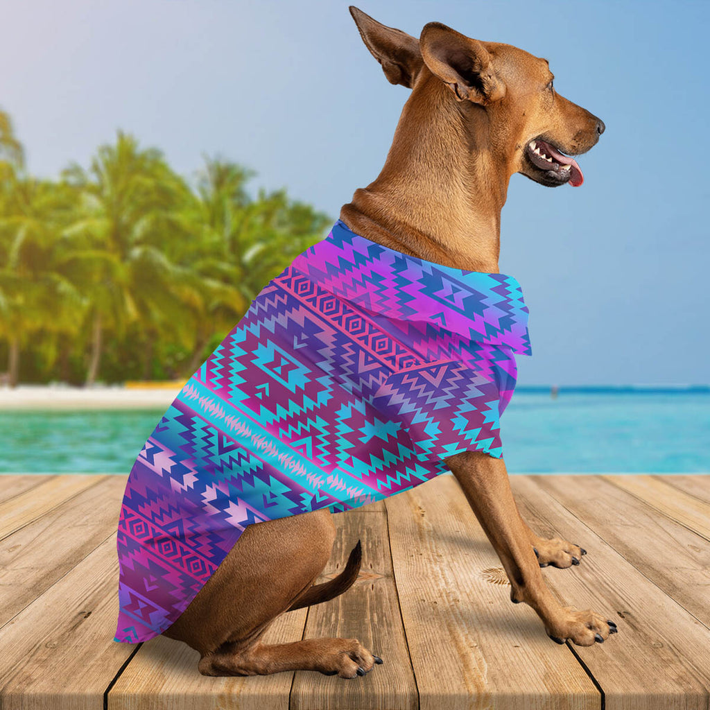 GB-NAT00701 Native American Pet Hawaiian Shirt