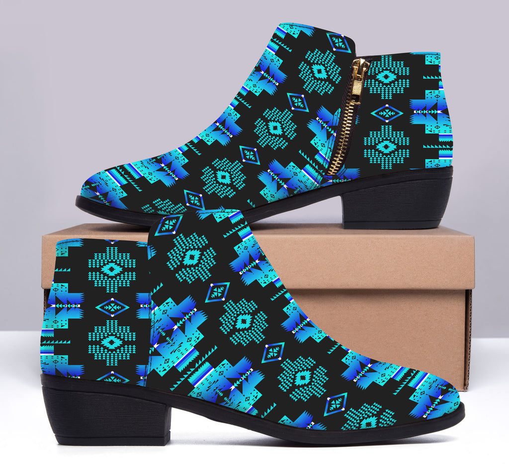 GB-NAT00720-04 Native American Women Fashion Boots