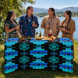 GB-NAT00720-04 Pattern Native American Elastic Table Cover