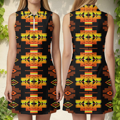 GB-NAT00720-06 Native American Women Sports Dress Set