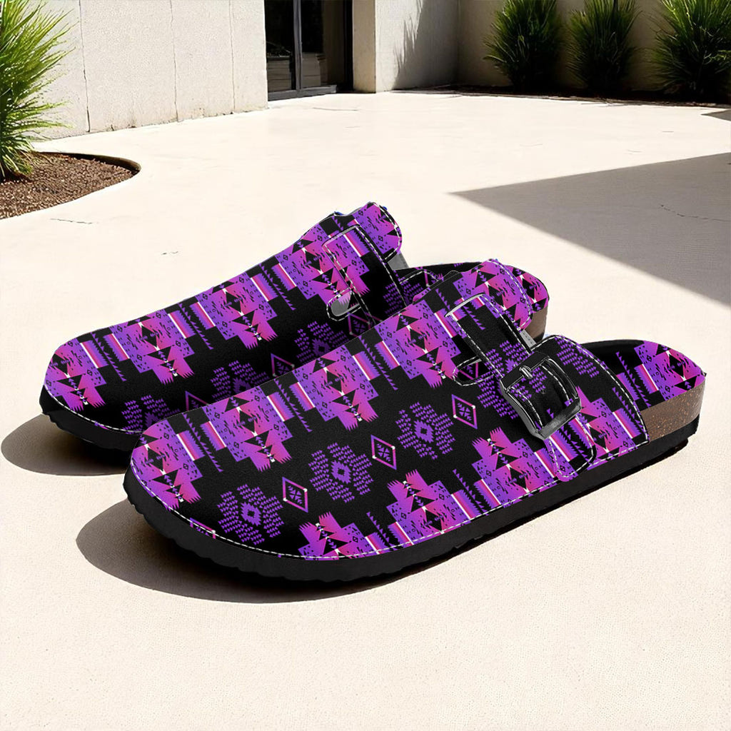 GB-NAT00720 Native American Classic Clog Sandals