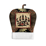 GB-NAT00733-02 Bear Native American Double-Layer Pet Sleeping Bag