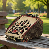 GB-NAT00733-02 Bear Native American Jeff Cap