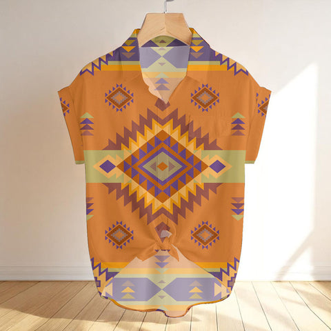 GB-NAT00738 Native American Women T-shirt Plus Size