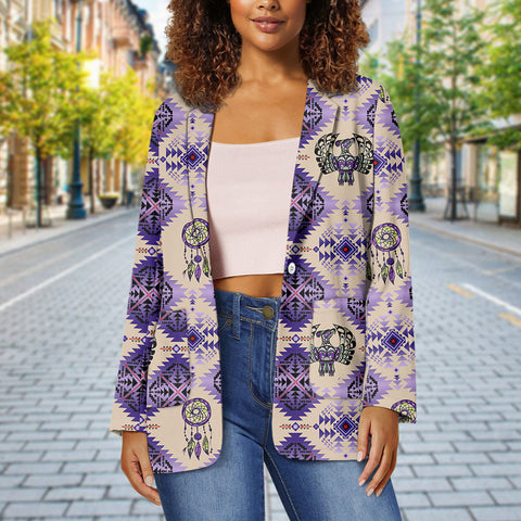 GB-NAT00744-02 Native American Ladies Casual Blazer