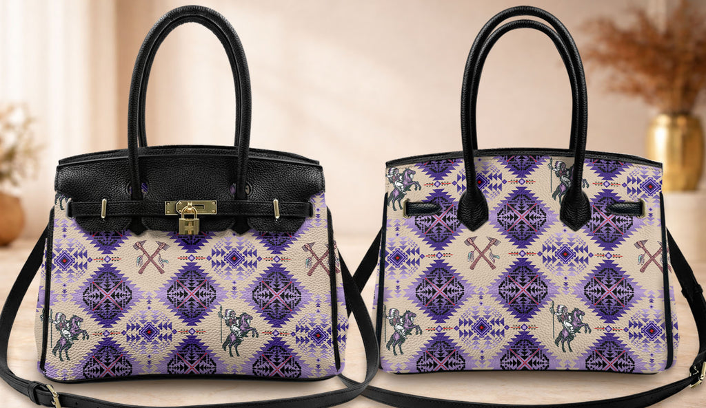 GB-NAT007440-04 Chief Native American Women Handbag