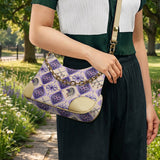 GB-NAT00744 Native American PU Leather Chain Shoulder Bag