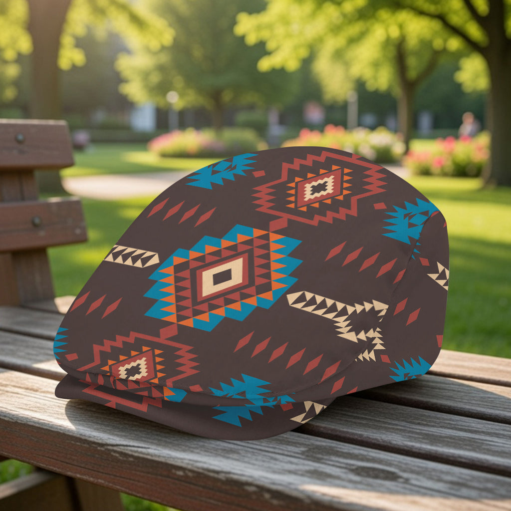 GB-NAT00770 Native American Jeff Cap