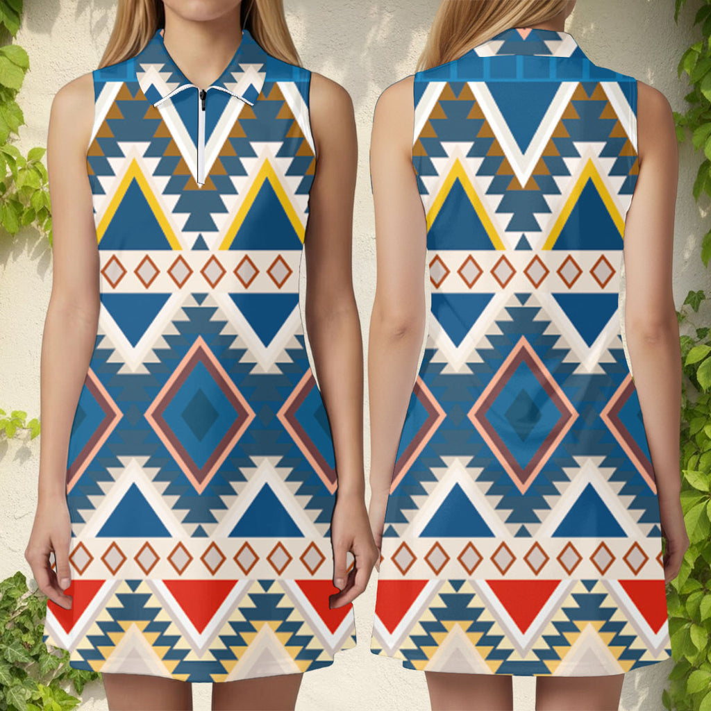 GB-NAT00775 Native American Women Sports Dress Set